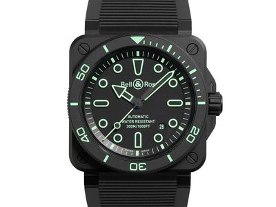 New * Bell&Ross BR-03 Divers Lum Outline