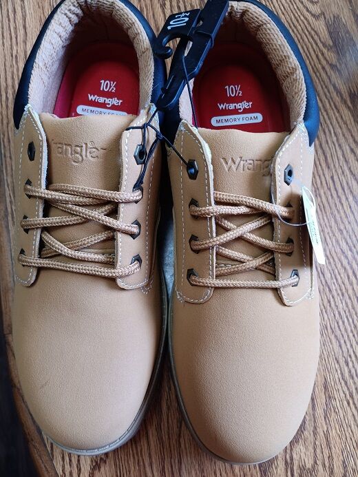 Wrangler 10.5 Flaux Leather Shoes with Memory Foam Inside