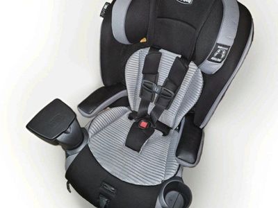 Clean Like-New! Chicco MyFit Deluxe Zip Air Harness/Belt-Positioning Car Seat Toddler-to-Kid Convertible
