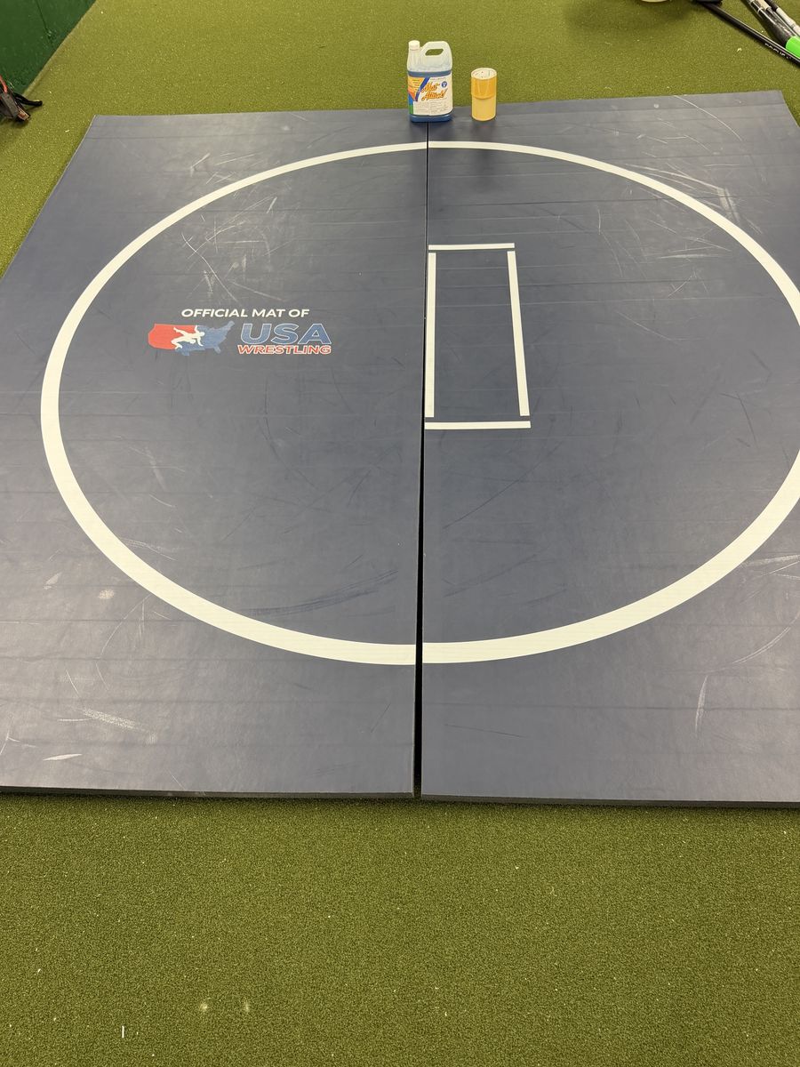USA Wrestling Official Mat - Used Wrestling Mat