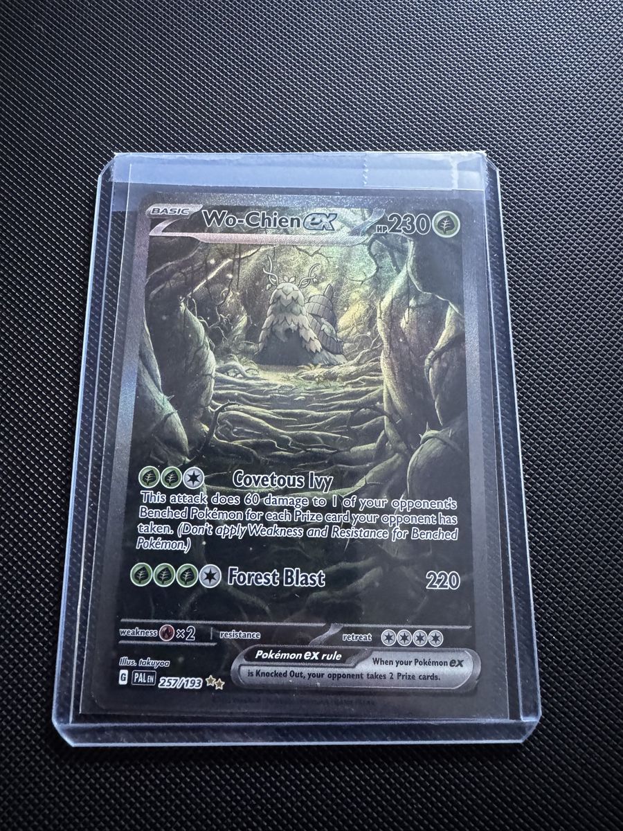 Pokemon TCG - Wo-Chien ex Special Illustration Rare 257/193 Paldea Evolved