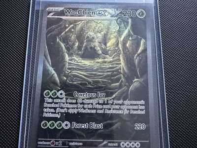 Pokemon TCG - Wo-Chien ex Special Illustration Rare 257/193 Paldea Evolved