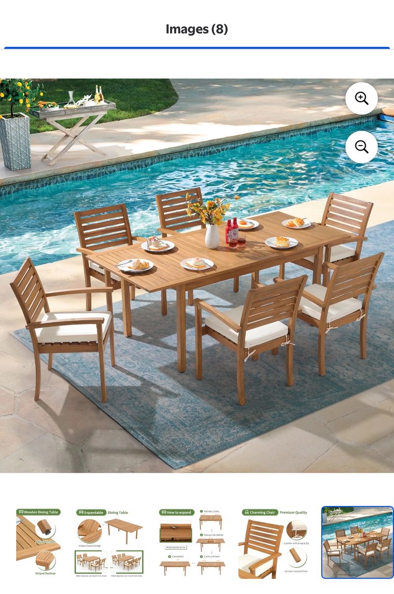 Patio dining set