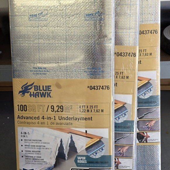 Blue Hawk Underlayment
