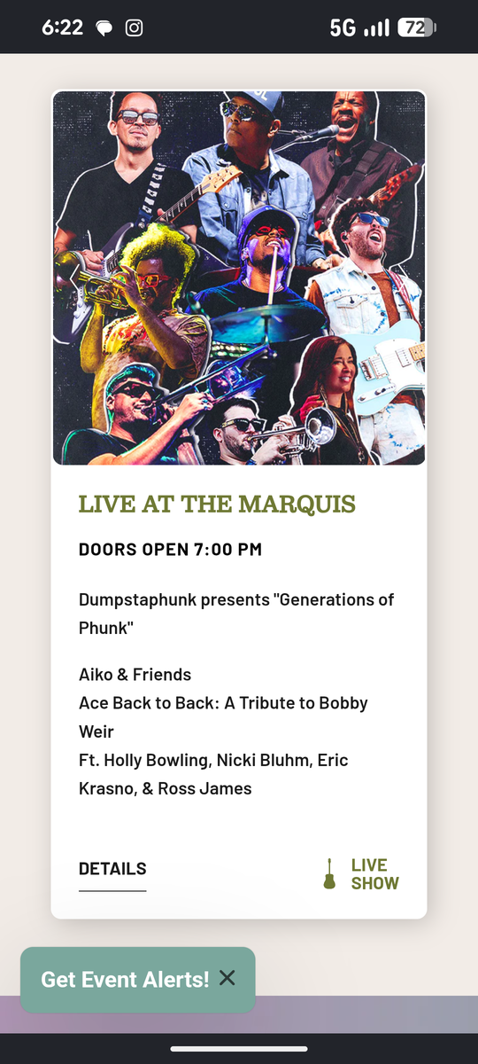 Live at the Marquis ~ TONIGHT!!