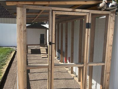 Chicken coop and run