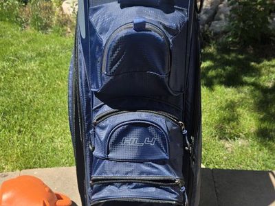 Tour Edge HL4 Deluxe Cart Bag. 14 way. 8 Pockets. BRAND NEW.
