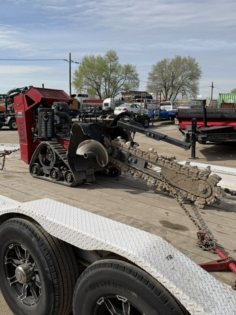 Toro Walk-Behind Trencher, 36” long blade - 6” Wide. Sprinkler install