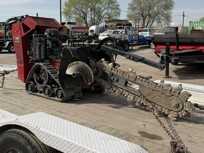 Toro Walk-Behind Trencher, 36” long blade - 6” Wide. Sprinkler install