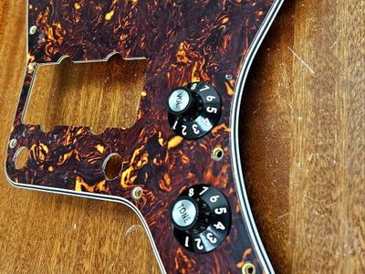 Upgraded Jazzmaster wiring