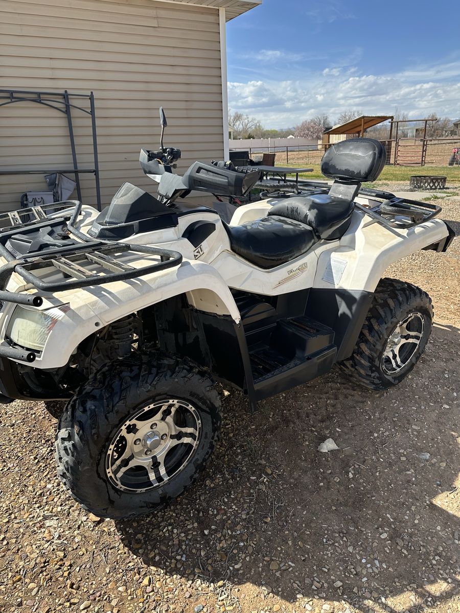 2015 Hisun Tactic 800 and Trailer