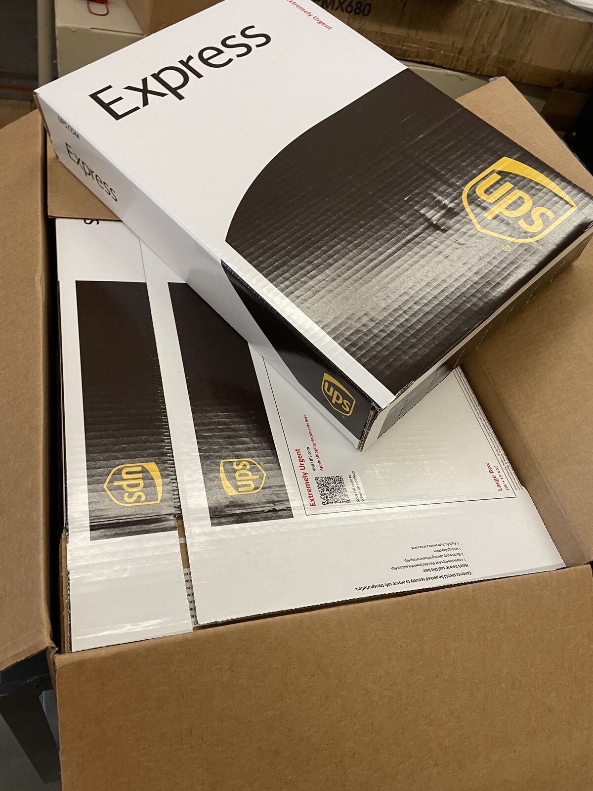 UPS Shipping Boxes Express Cardboard Box