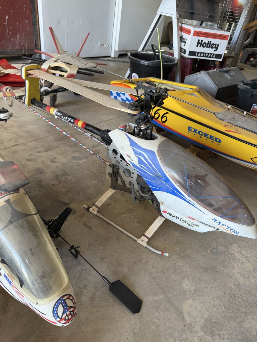 Rc helicopter raptor 60