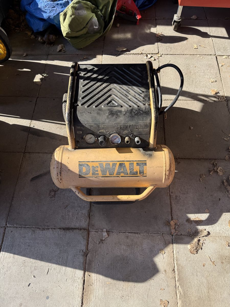 Dewalt air compressor