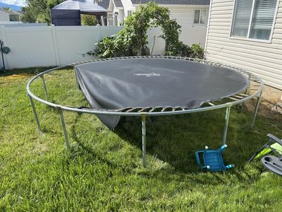 Trampoline frame