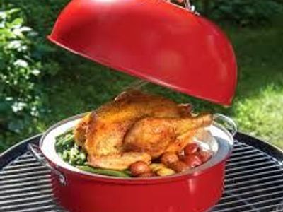 Nordic Ware Kettle Smoker with 5 Woodchip Varieties 2027264 #107025
