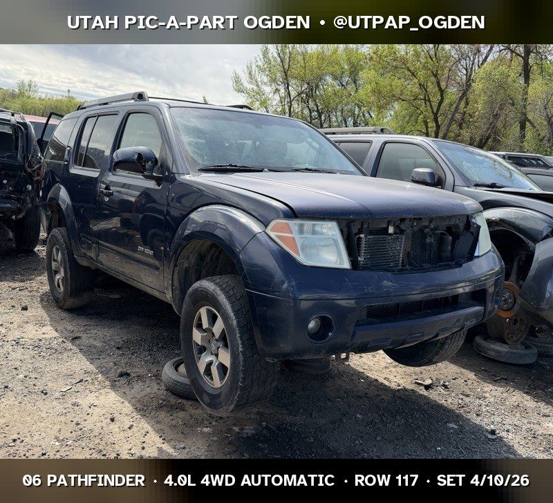 2006 Nissan Pathfinder Parts - UTPAP Ogden