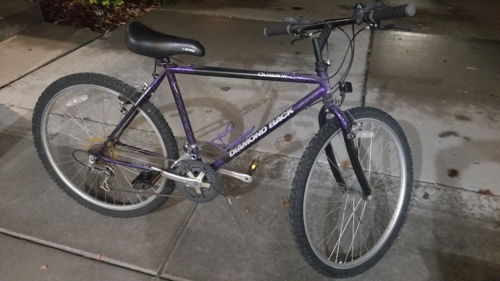 Diamondback Outlook Mountain Bike Purple Shimano SIS