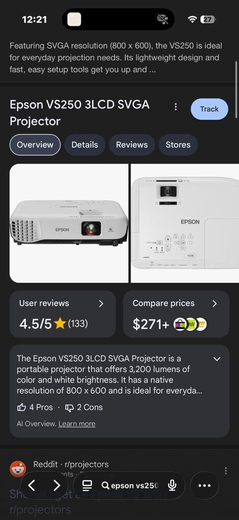 Epson Vs250