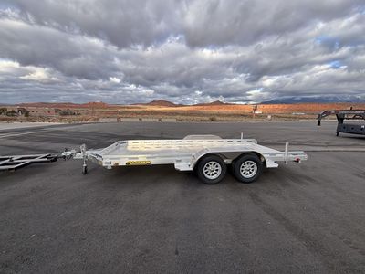 2027 Aluma 78'' x 16' 7K Slotted Rail Utility Trai