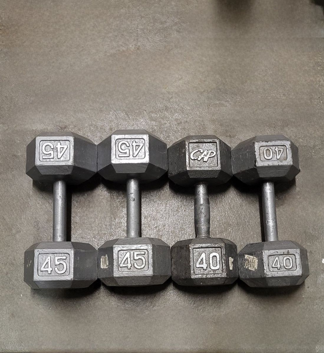 dumbbells 170 pounds