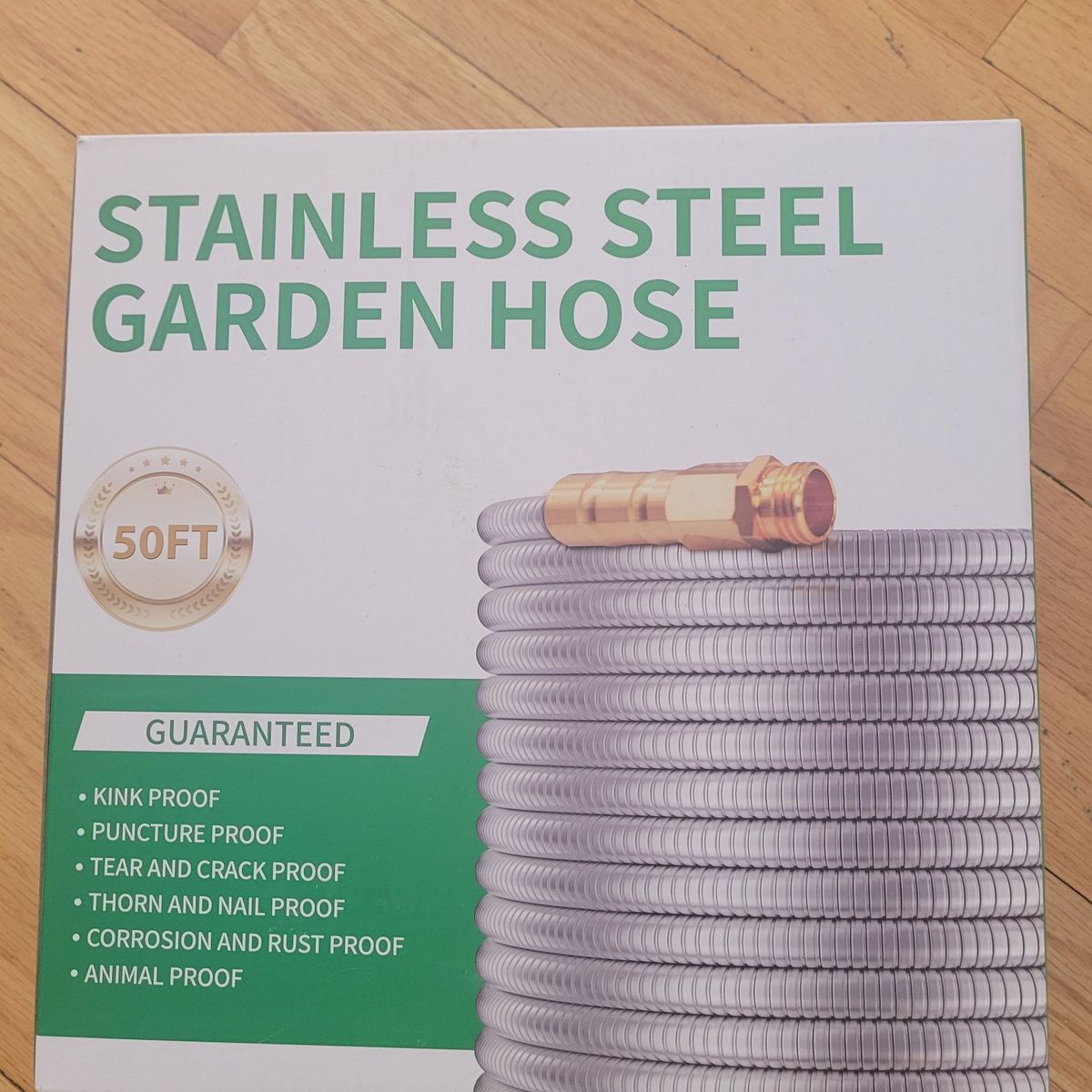 Spray Tip + 50 foot Armored Garden Hose