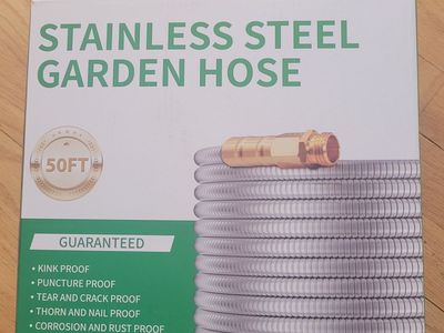 Spray Tip + 50 foot Armored Garden Hose