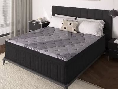 King Size 12" Gel Memory Foam Hybrid Mattress