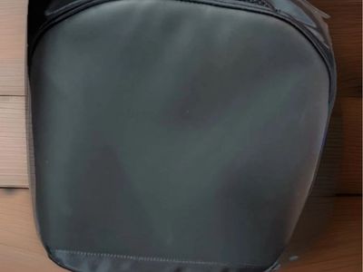 LED LCD Smart Backpack Black with Programmable Display