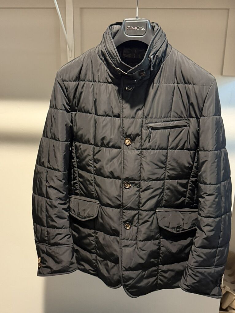 Gimo's Italian Mens Quilt Jacket