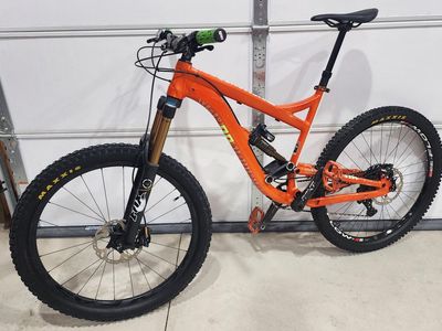 2015 Diamondback Mission Pro 27.5 Large Fox 160mm XT Brakes SRAM X01 1x11 Drivetrain