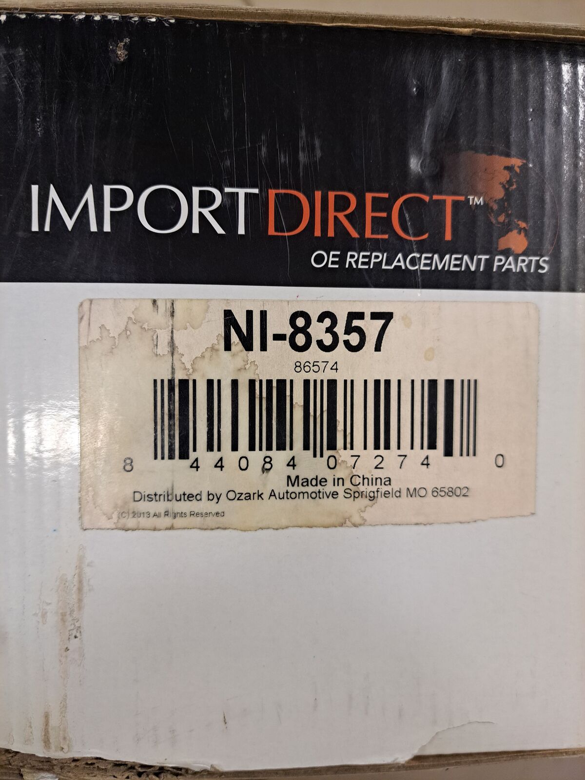 Nissan 370z Infiniti Axle new in box NIB NI-8357
