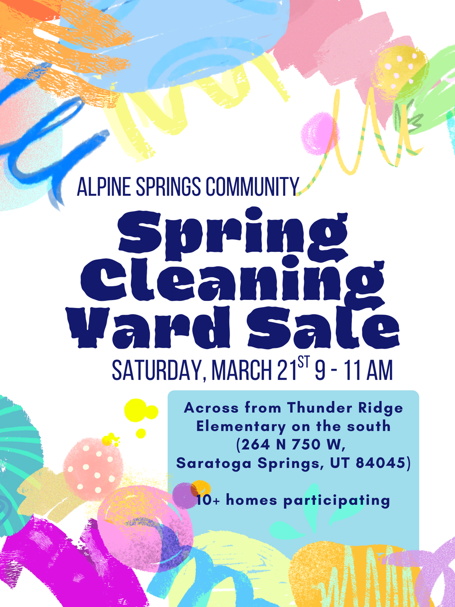 Neighborhood Yard Sale