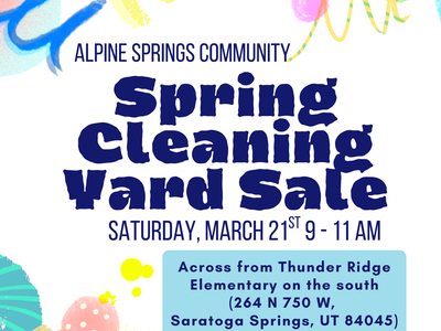 Neighborhood Yard Sale