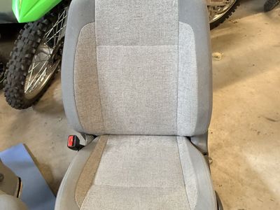 Subaru Gray Front and Rear Seats