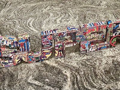 Marvel Superhero Comics Wall Decor