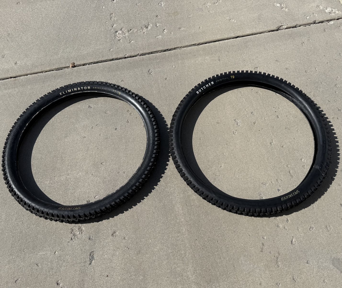 Specialized Mountain Bike Tires: Eliminator and Butcher