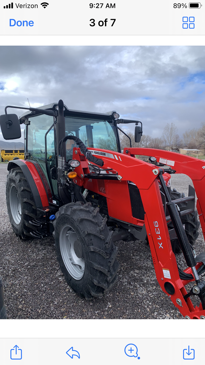 Massey Farm tractor