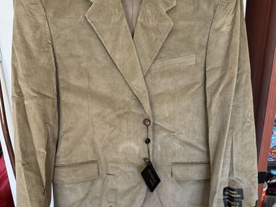 New 48L Corduroy Sportscoat