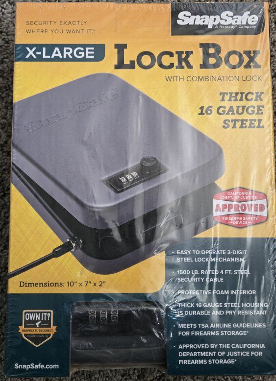 SnapSafe Portable Lock Boxes For Sale
