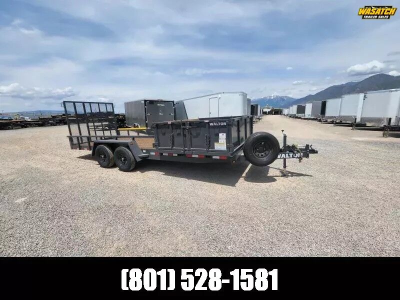 Walton Trailers 7x20 MOWPRO Dump Trailer