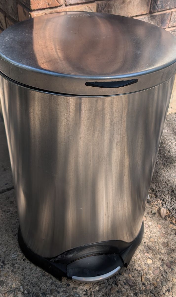 Stainless Steel Pedal Kitchen Trash Can