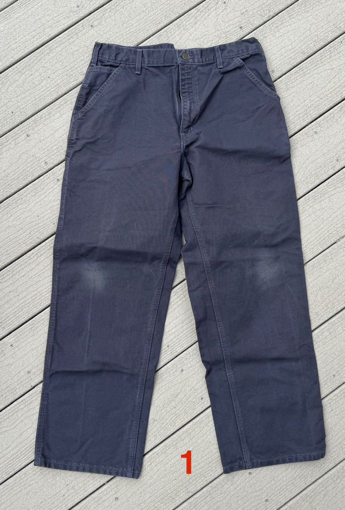 Carhartt pants 4 Pairs - 35 X 30, 36 X 30