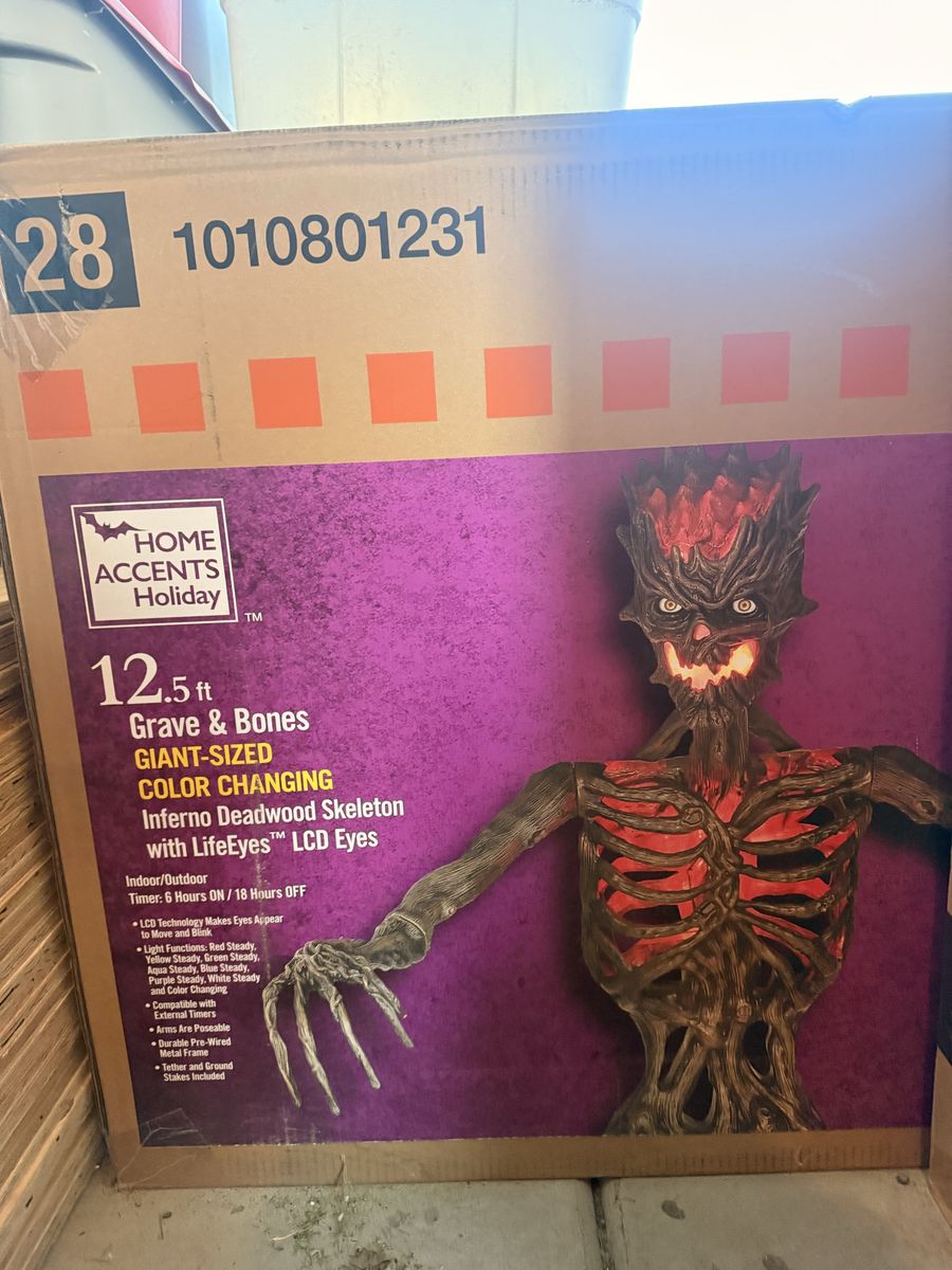 Deadwood Inferno 12 foot Skeleton