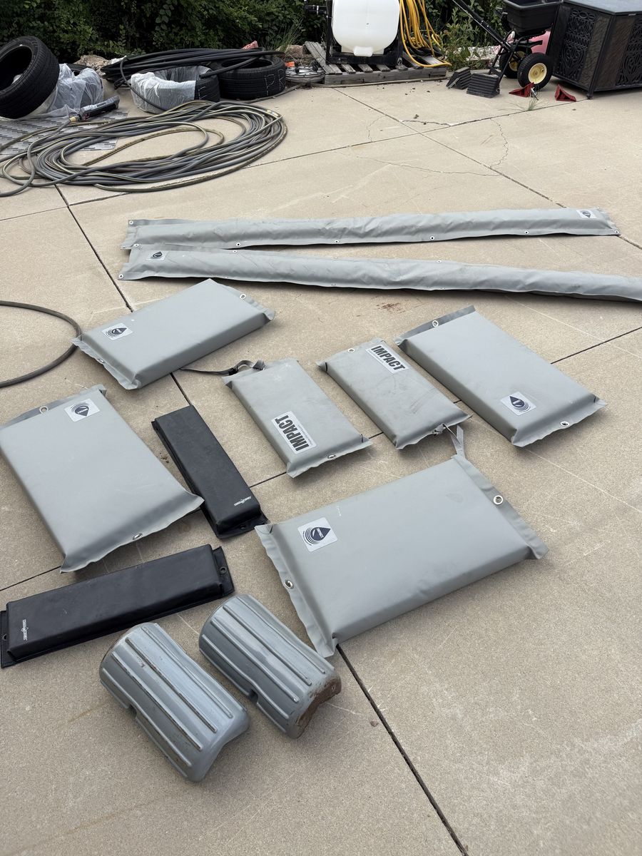 Used IMPACT Boat Dock Bumpers & Corner Buoys/Fenders - Various Sizes