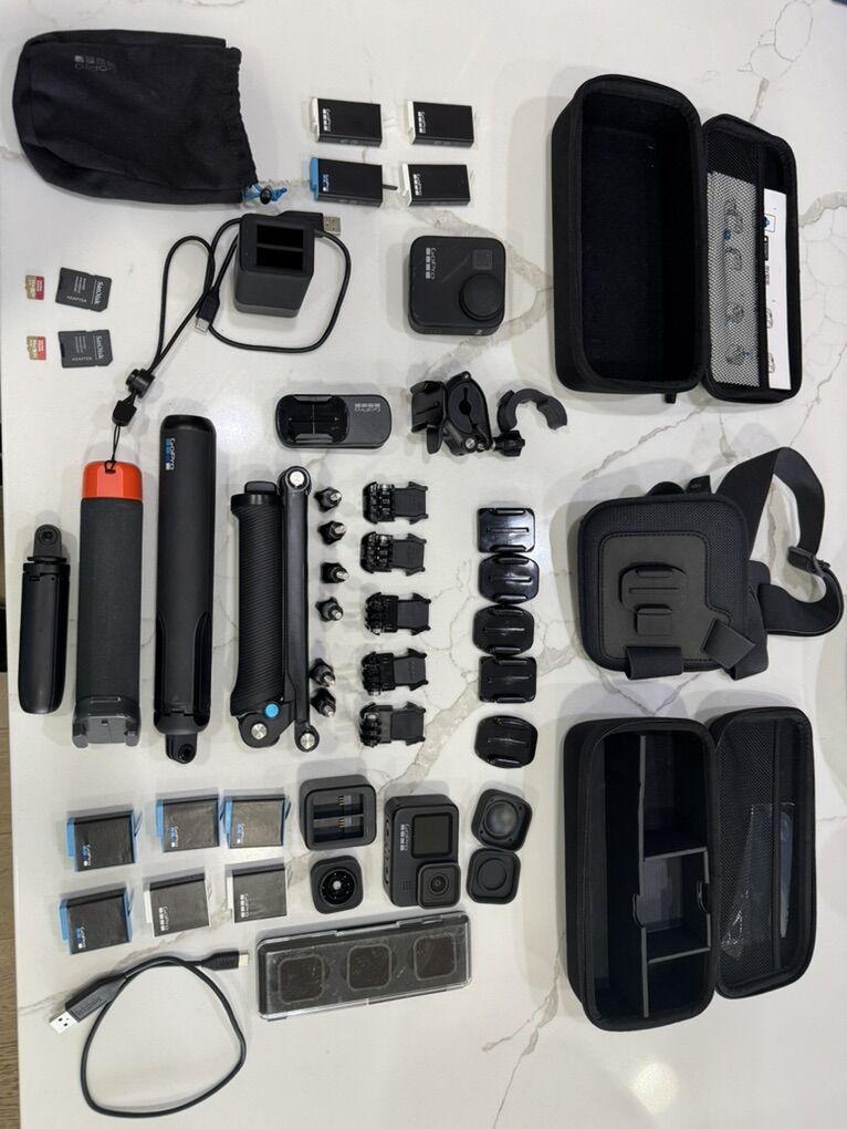 GoPro Hero 9 Black & GoPro Max 360 Bundle