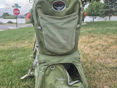 Osprey Poco AG Plus Child Carrier Backpack Green