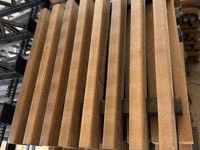 12"x12" wood tiles