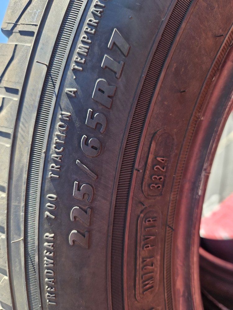 Goodyear Assurance WeatherReady 225/65R17 All-Season Radial Tires - Set of 2