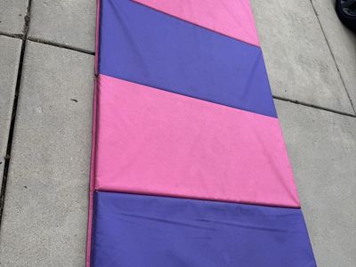 Gymnastics mat and balancing beam!